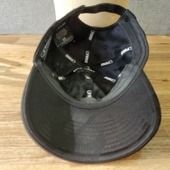 YUMS METAL FACE ADULT UNISEX BLACK STRAPBACK HAT Polyester Official Producr EUC! - Picture 11 of 11